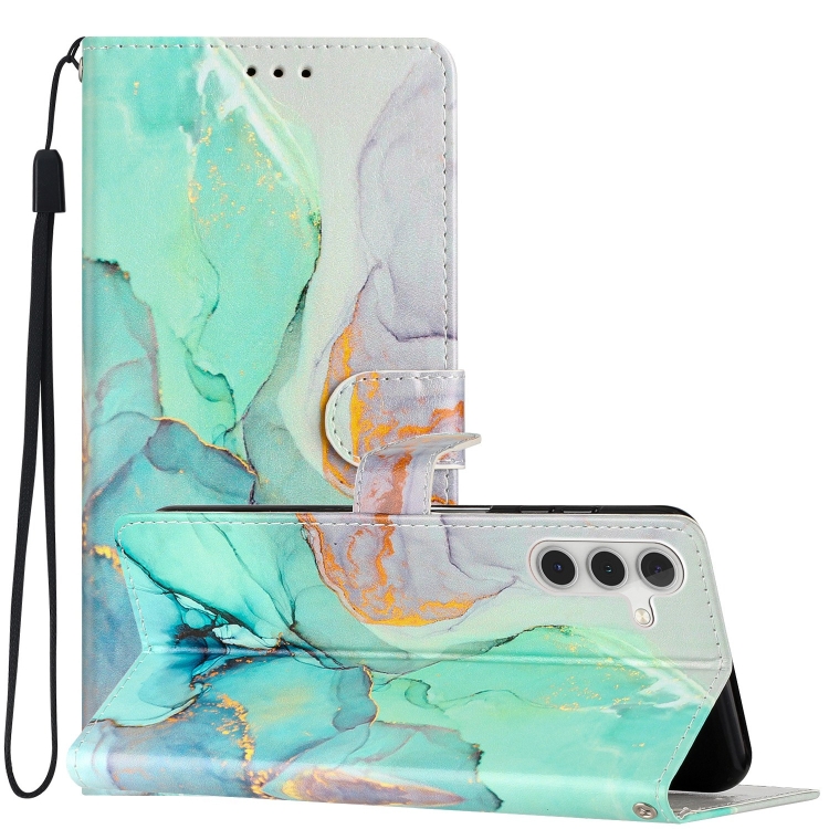 ART pénztárcahuzat Samsung Galaxy A05s GREEN MARBLE telefonhoz termék 2. képe