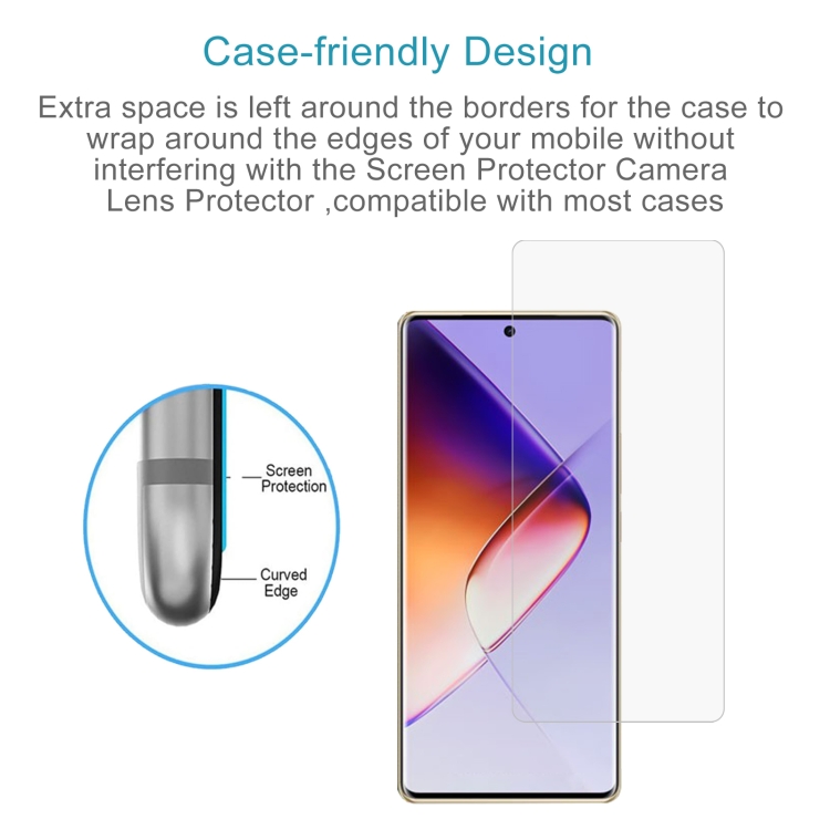 Védőüveg Infinix Note 40 Pro / 40 Pro+ 5G-hoz termék 2. képe
