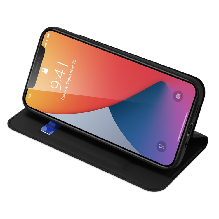DUX Wallet tok Apple iPhone 12 mini fekete termék 2. képe