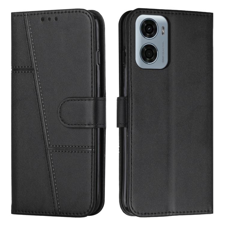 FŐRÖTT Pénztárcahuzat Motorola Moto G05 / Moto E15 fekete termék 2. képe