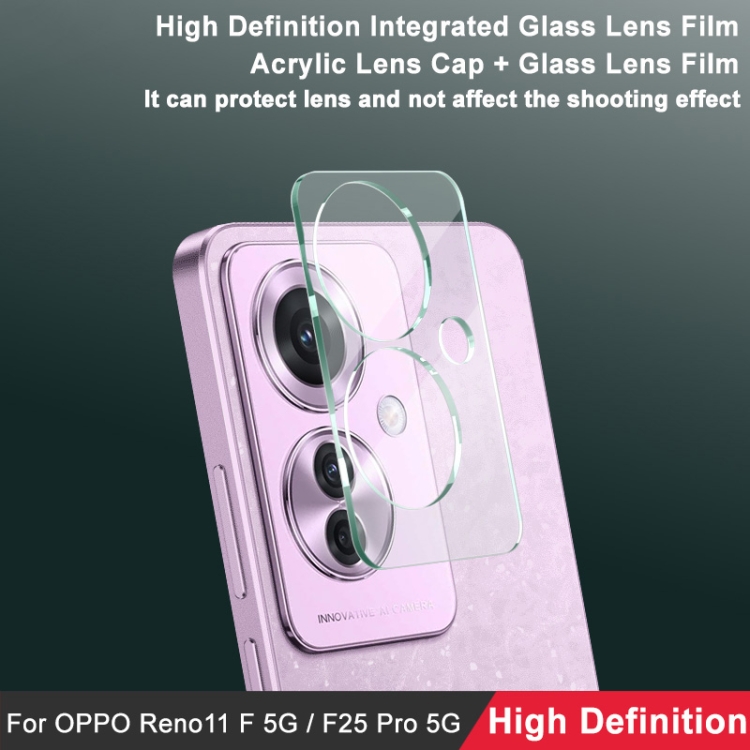 IMAK FULL COVER Üveg a fényképezőgéphez Oppo Reno11 F 5G termék 2. képe