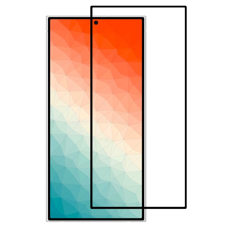 3D edzett védőüveg Samsung Galaxy S24 Ultra 5G készülékhez akciós termékkép 1