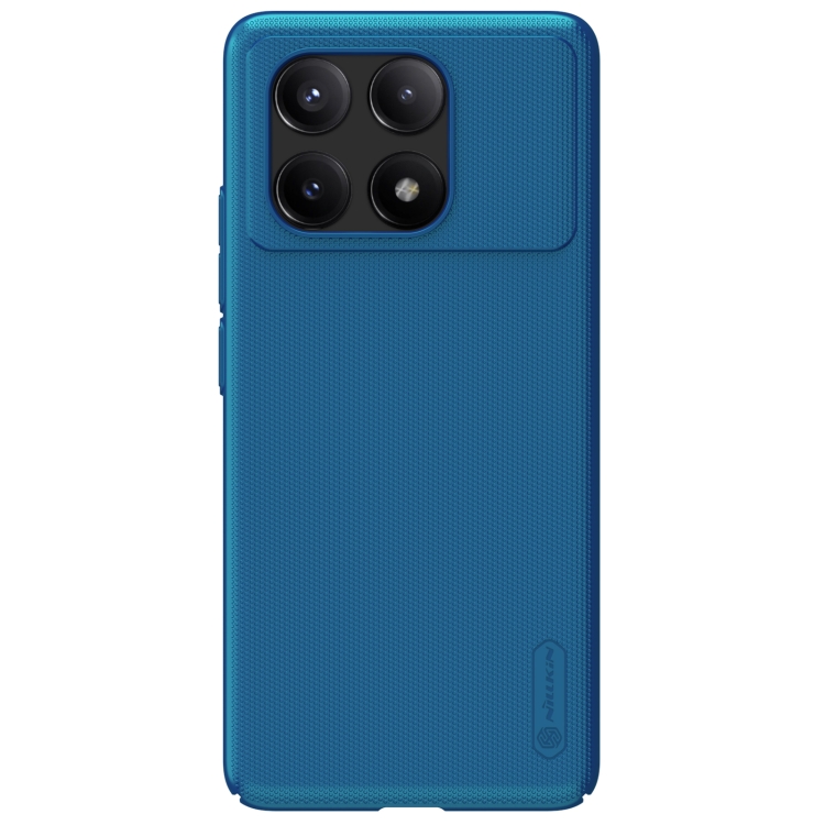 NILLKIN FROSTED Védőburkolat Xiaomi Poco X6-hoz Pro 5G kék akciós termékkép 1