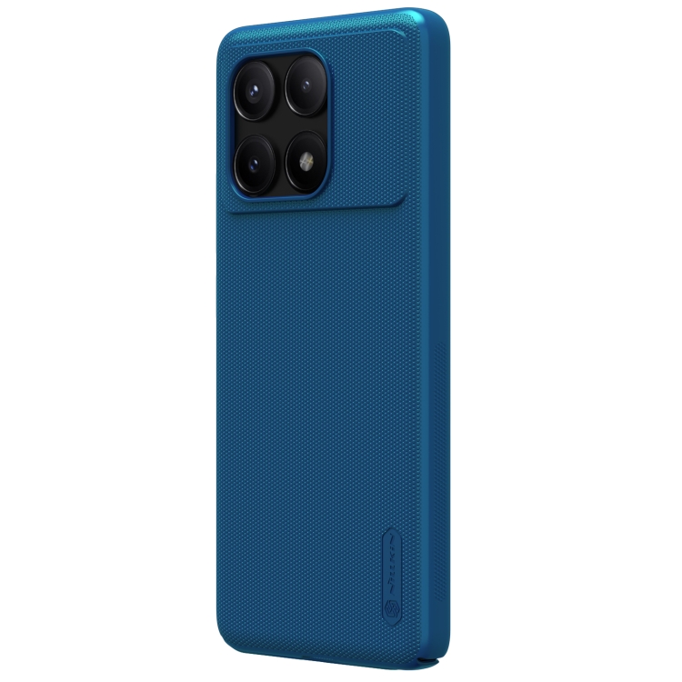 NILLKIN FROSTED Védőburkolat Xiaomi Poco X6-hoz Pro 5G kék termék 2. képe