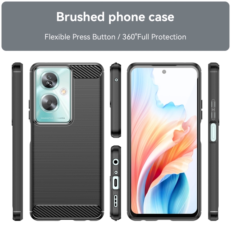 FLEXI TPU Védőburkolat Oppo A79 5G fekete termék 2. képe