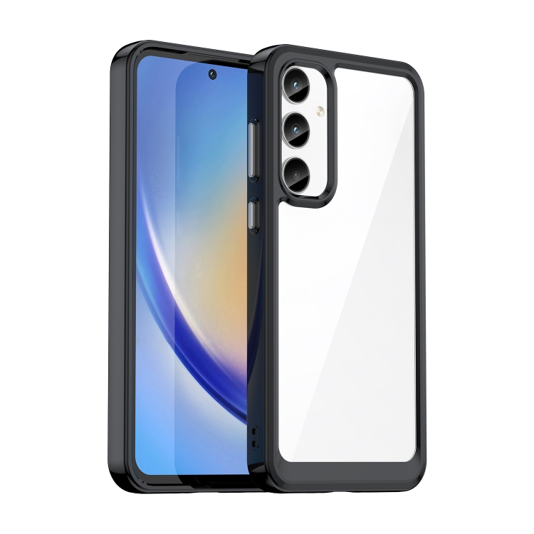 CRYSTAL Védőburkolat Samsung Galaxy A35 5G fekete akciós termékkép 1