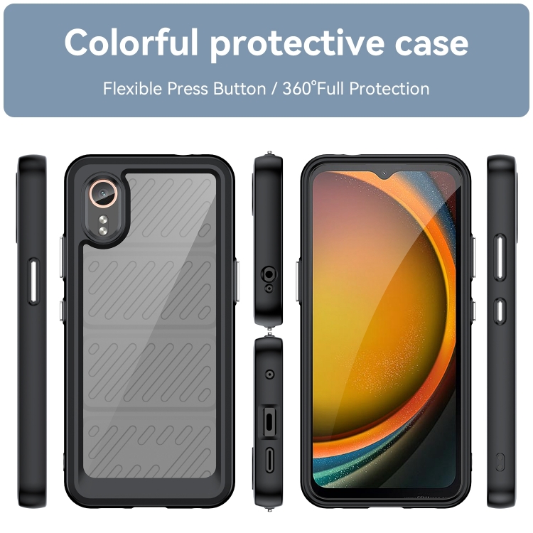 CRYSTAL Védőburkolat Samsung Galaxy Xcover 7-hez fekete termék 2. képe