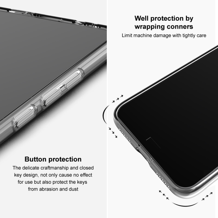 IMAK UX-5 Szilikon borítás Honor X8b átlátszóhoz termék 2. képe