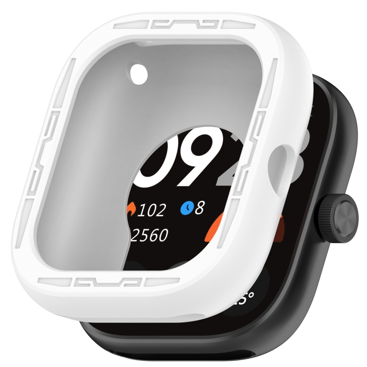 TPU HALF COVER Redmi Watch 4 borítója fehér akciós termékkép 1