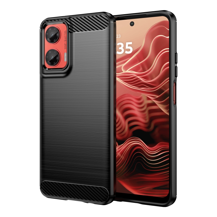 FLEXI TPU Védőburkolat Motorola Moto G35 5G fekete akciós termékkép 1