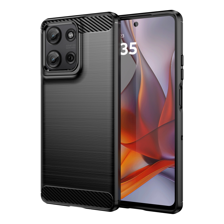 FLEXI TPU Védőburkolat Motorola Moto G75 5G fekete akciós termékkép 1