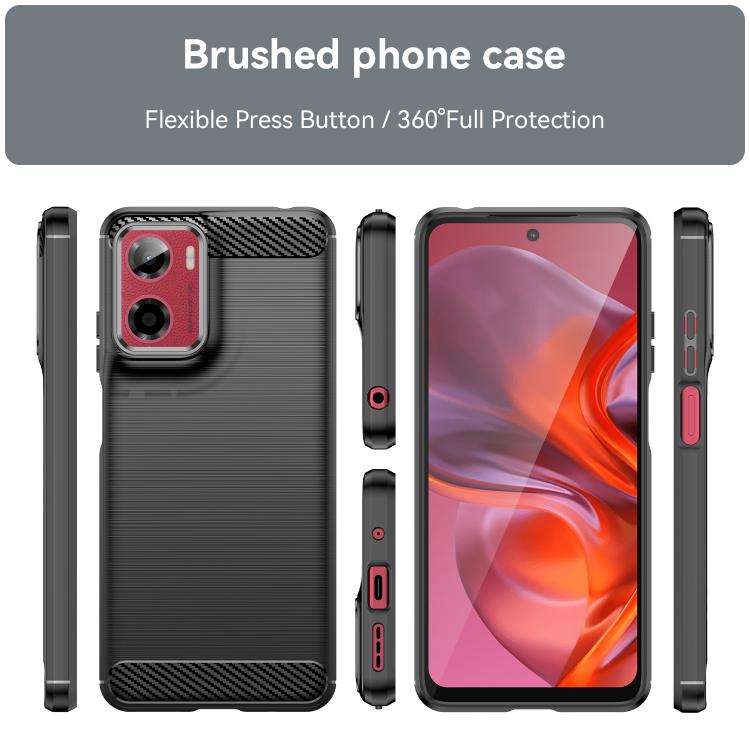 FLEXI TPU Védőburkolat Motorola Moto G05 / Moto E15 fekete termék 2. képe
