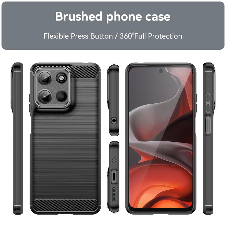 FLEXI TPU Védőburkolat Motorola Moto G15 / G15 Power black termék 2. képe