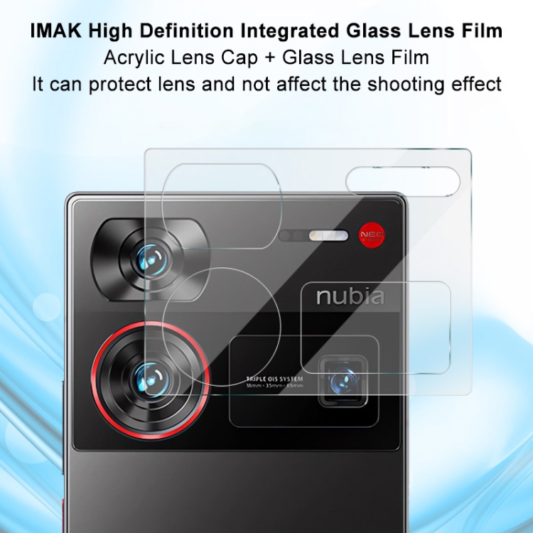 IMAK FULL COVER Üveg Nubia Z60 Ultra fényképezőgéphez termék 2. képe
