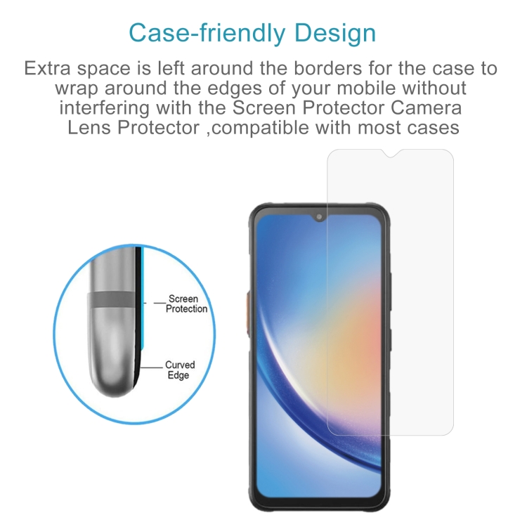 Védőüveg Samsung Galaxy Xcover 7 telefonhoz termék 2. képe
