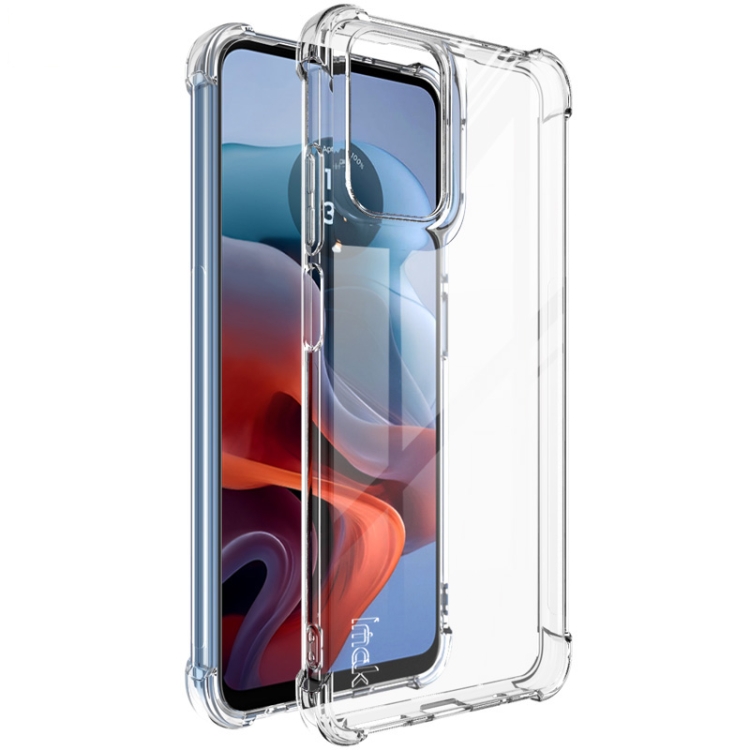 IMAK Szilikon védőburkolat Motorola Moto G04 / G24 / G24 Power átlátszó akciós termékkép 1