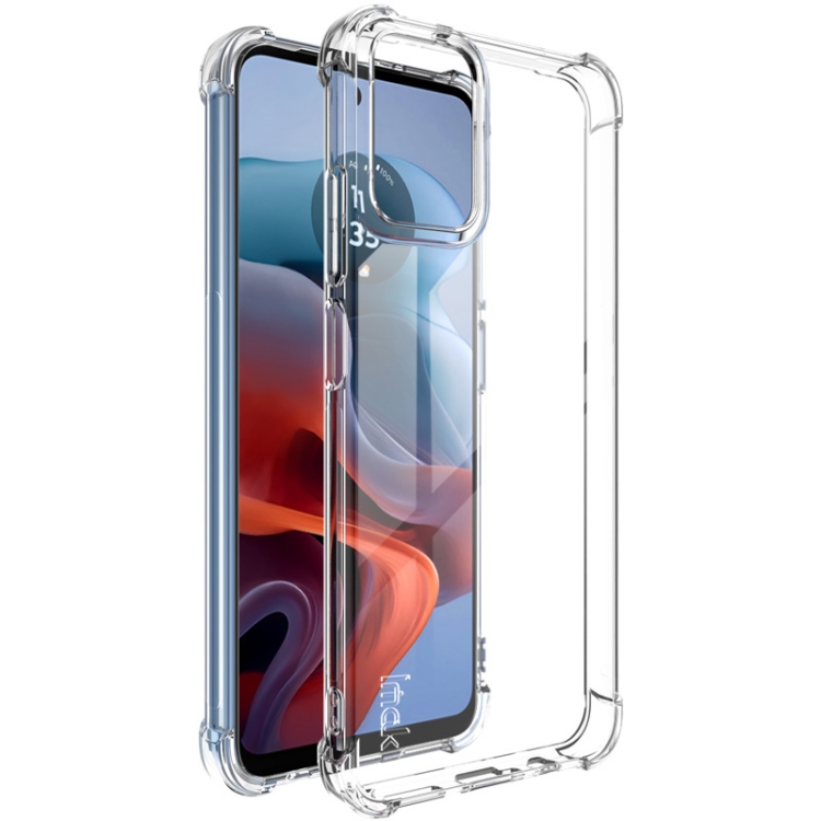 IMAK Szilikon védőburkolat Motorola Moto G34 5G átlátszó akciós termékkép 1