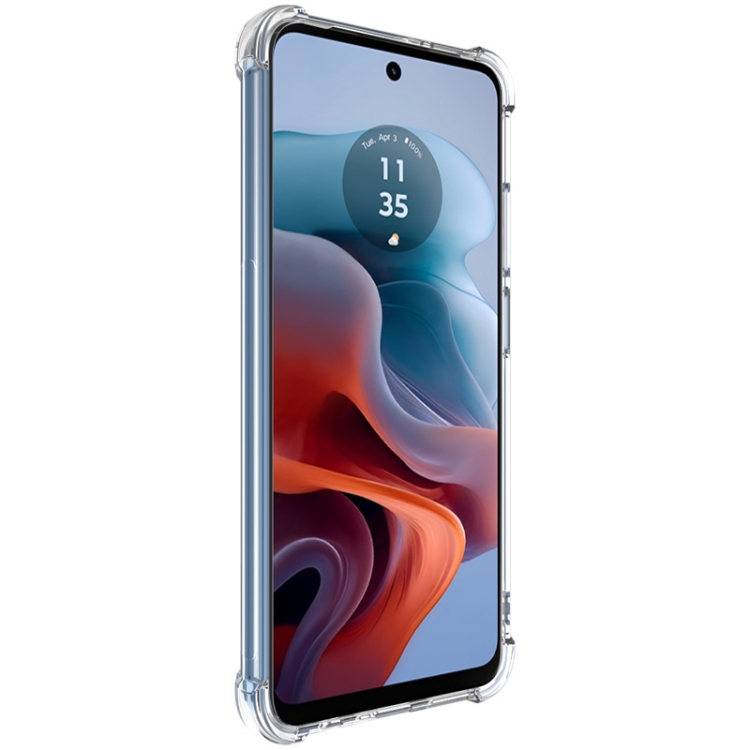 IMAK Szilikon védőburkolat Motorola Moto G34 5G átlátszó termék 2. képe