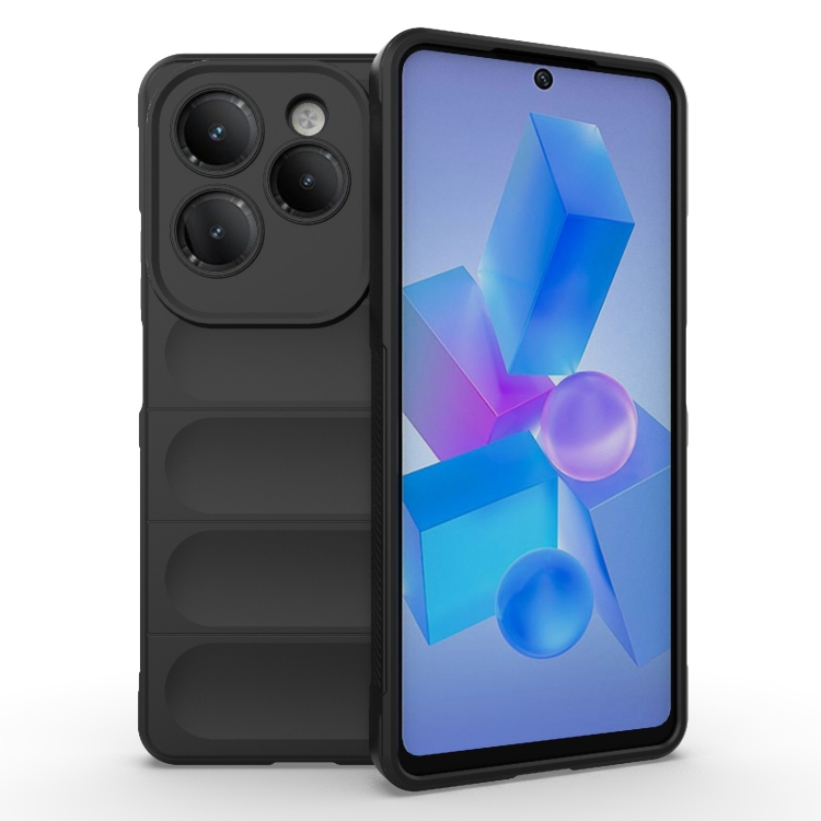 STEPS Védőburkolat Infinix Hot 40 / Hot 40 Pro fekete akciós termékkép 1