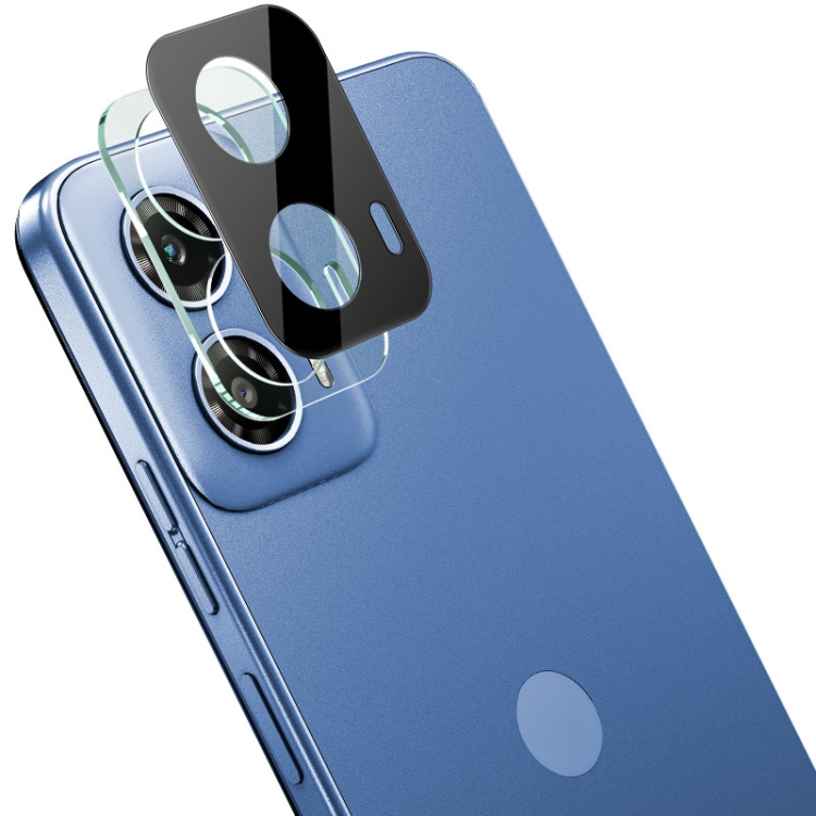IMAK FULL COVER Üveg Motorola Moto G34 5G fényképezőgéphez fekete akciós termékkép 1
