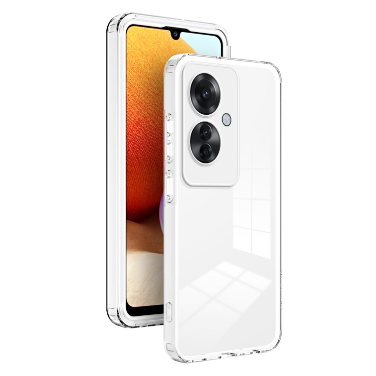 CRYSTAL Védőburkolat Oppo Reno11 F 5G-hoz fehér akciós termékkép 1