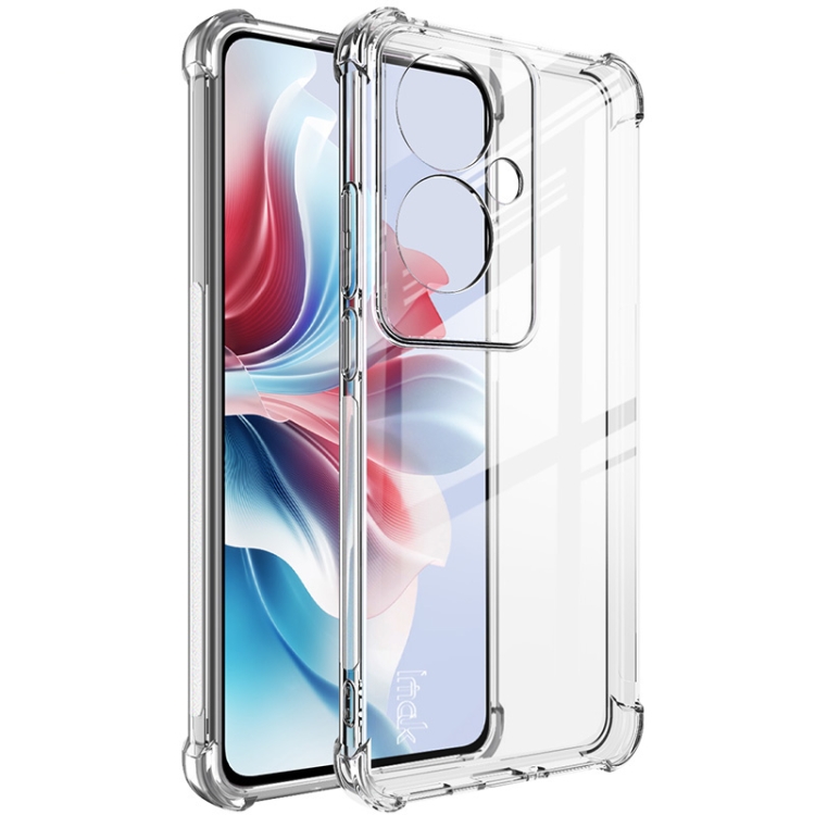 IMAK Szilikon védőburkolat Oppo Reno11 F-hez 5G átlátszó akciós termékkép 1