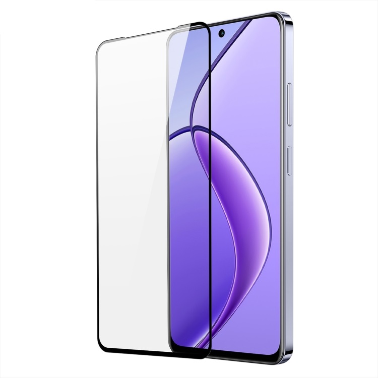 DUX 3D Edzett védőüveg a Realme 12 5G / Realme 12x 5G-hoz akciós termékkép 1