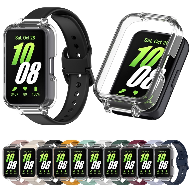 PROTEMIO COVER SET Óraszíj + tok Samsung Galaxy Fit3 bézs termék 2. képe
