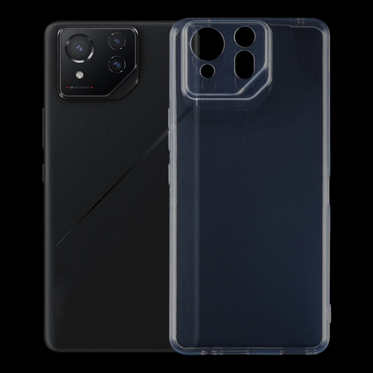 TPU szilikon borítás Asus ROG Phone 8-hoz átlátszó akciós termékkép 1