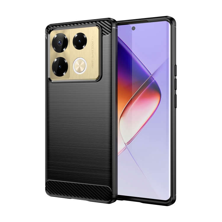 FLEXI TPU Védőburkolat Infinix Note 40 Pro / 40 Pro+ 5G fekete akciós termékkép 1