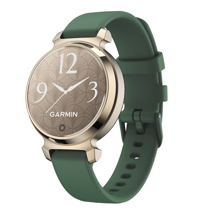 SZILIKON Cserélhető szíj Garmin Lily 2 sötétzöldhöz akciós termékkép 1