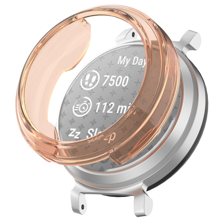 TPU HALF COVER Huzat Garmin Lily 2 narancshoz akciós termékkép 1