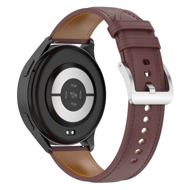 LEATHER Bőrszíj a Xiaomi órához 2 sötétbarna termék 2. képe