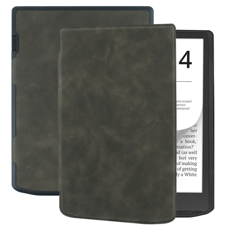 SOFT összecsukható tok Pocketbook InkPad 4 743G / InkPad Color 3 743K3 / InkPad Color 2 743 fekete akciós termékkép 1