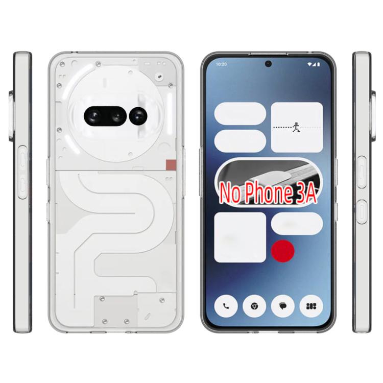TPU Védőburkolat Nothing Phone (3a) átlátszó termék 2. képe