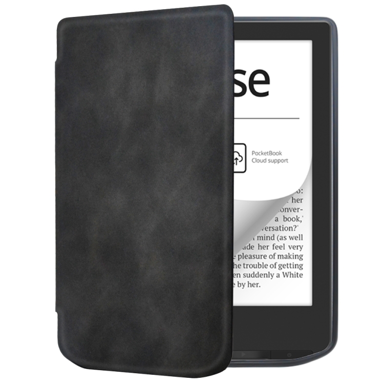SOFT összecsukható tok Pocketbook 629 Verse / Pocketbook 634 Verse Pro fekete akciós termékkép 1