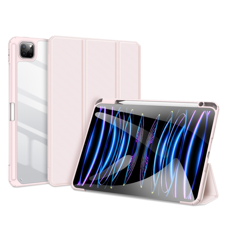 DUX TOBY Flip tok a Apple iPad Pro 11 2024 rózsaszínhez akciós termékkép 1