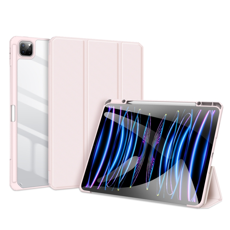 DUX TOBY Flip tok a Apple iPad Pro 13 2024 rózsaszínhez akciós termékkép 1