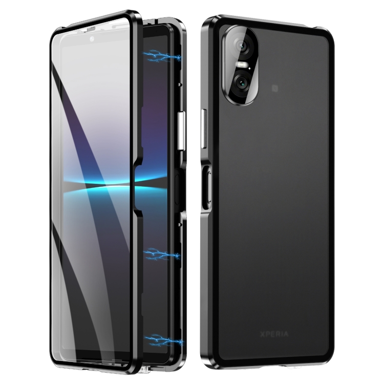 Mágneses borító 360 Sony Xperia 10 VI fekete akciós termékkép 1