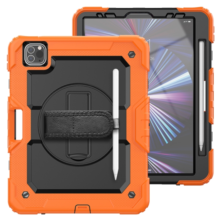 SOLID 360 Tartós burkolat a Apple iPad Air 11 2025 / Air 11 2024 narancshoz akciós termékkép 1