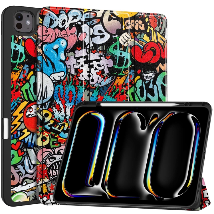 ART Flip tok a Apple iPad Pro 13 2024 GRAFFITI-hez termék 2. képe