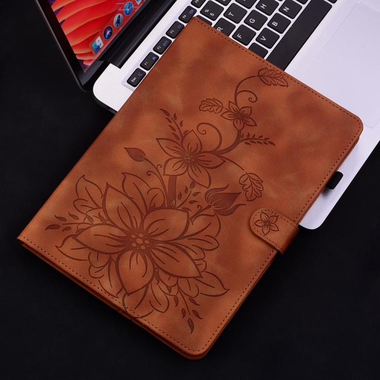 ART LILY Felhajtható tok Xiaomi Redmi Pad 2 készülékhez, barna termék 2. képe
