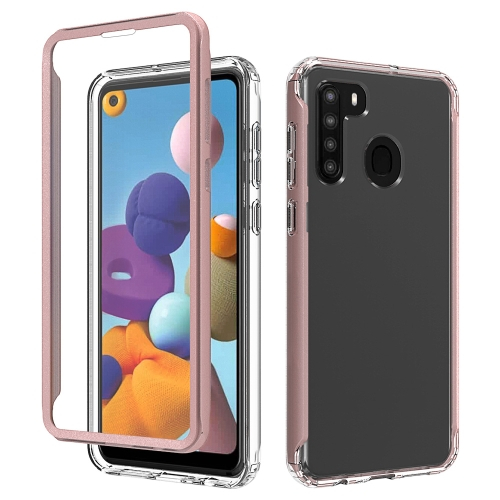 DUAL tartós huzat Samsung Galaxy A21 rózsaszín akciós termékkép 1