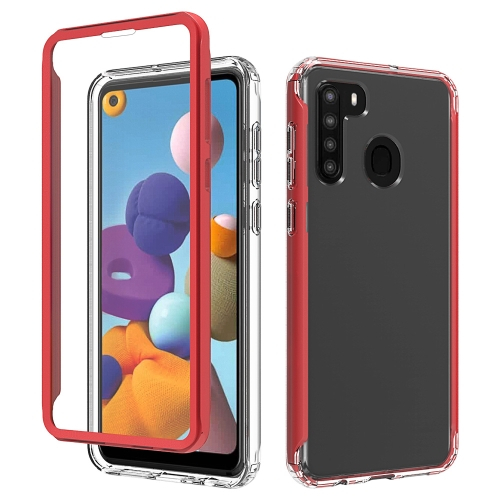 DUAL tartós huzat Samsung Galaxy A21 piros akciós termékkép 1