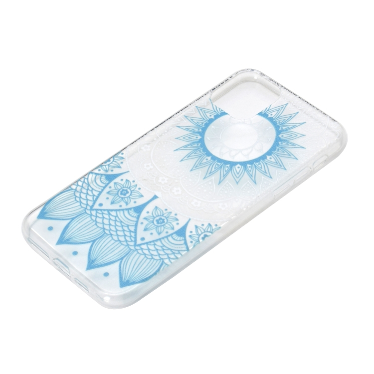 ART Szilikon borítás Apple iPhone 12 FLOWER 12 Pro BLUE termék 2. képe