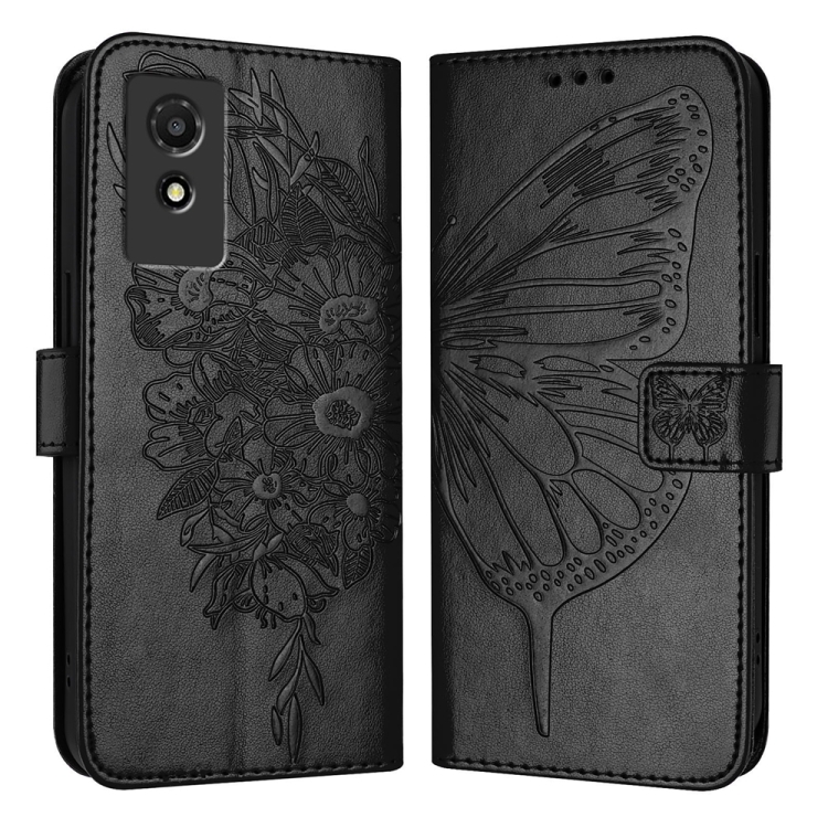 ART BUTTERFLY Pénztárcahuzat TCL 501 fekete termék 2. képe