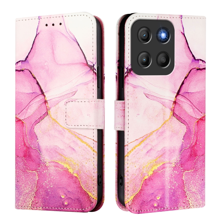 ART MARBLE pénztárcavédő a Motorola Moto G15 / Moto G15 teljesítményhez PINK termék 2. képe