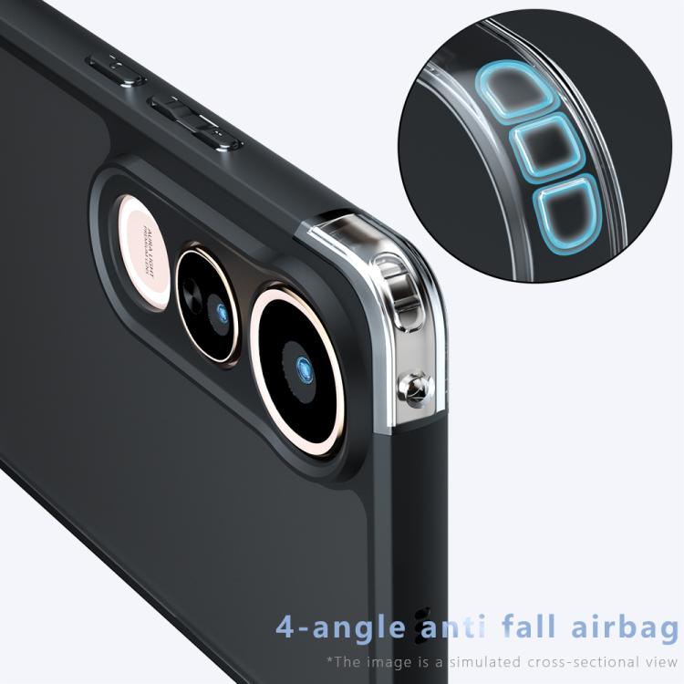 SHOCK Extra tartós burkolat Vivo V50 Lite fekete termék 2. képe
