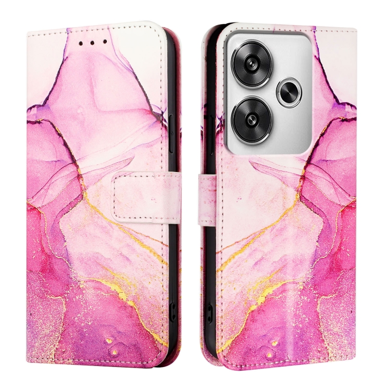ART MARBLE Pénztárcahuzat Xiaomi Poco F6 PINK-hoz akciós termékkép 1