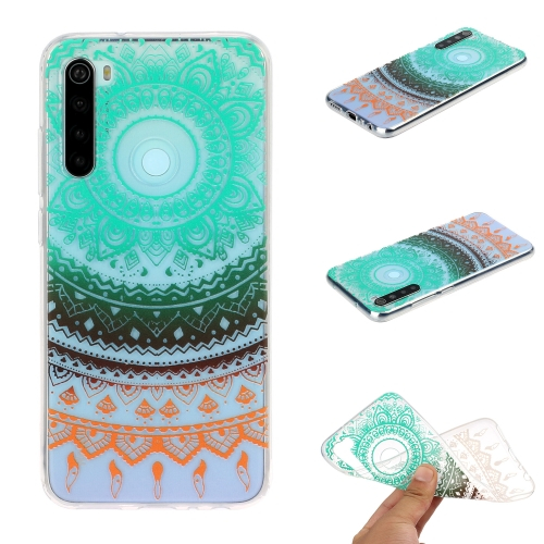 ART szilikon tok Xiaomi Redmi Note 8 COLO RED FLOWERS akciós termékkép 1